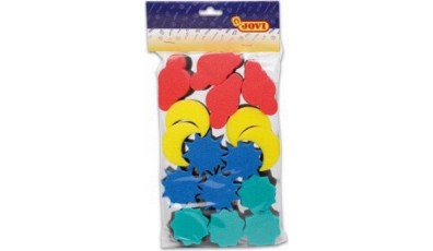 Set of Sponges With Various Shapes For Stamping